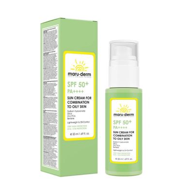 ضدآفتاب SPF 50+ مخصوص پوست چرب و مختلط مارودرم