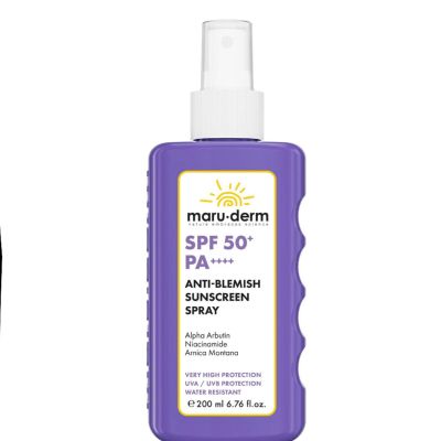 اسپری ضدآفتاب ضدلک مارودرم SPF 50+